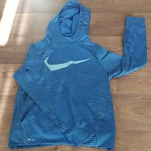 Blue Nike hoodie